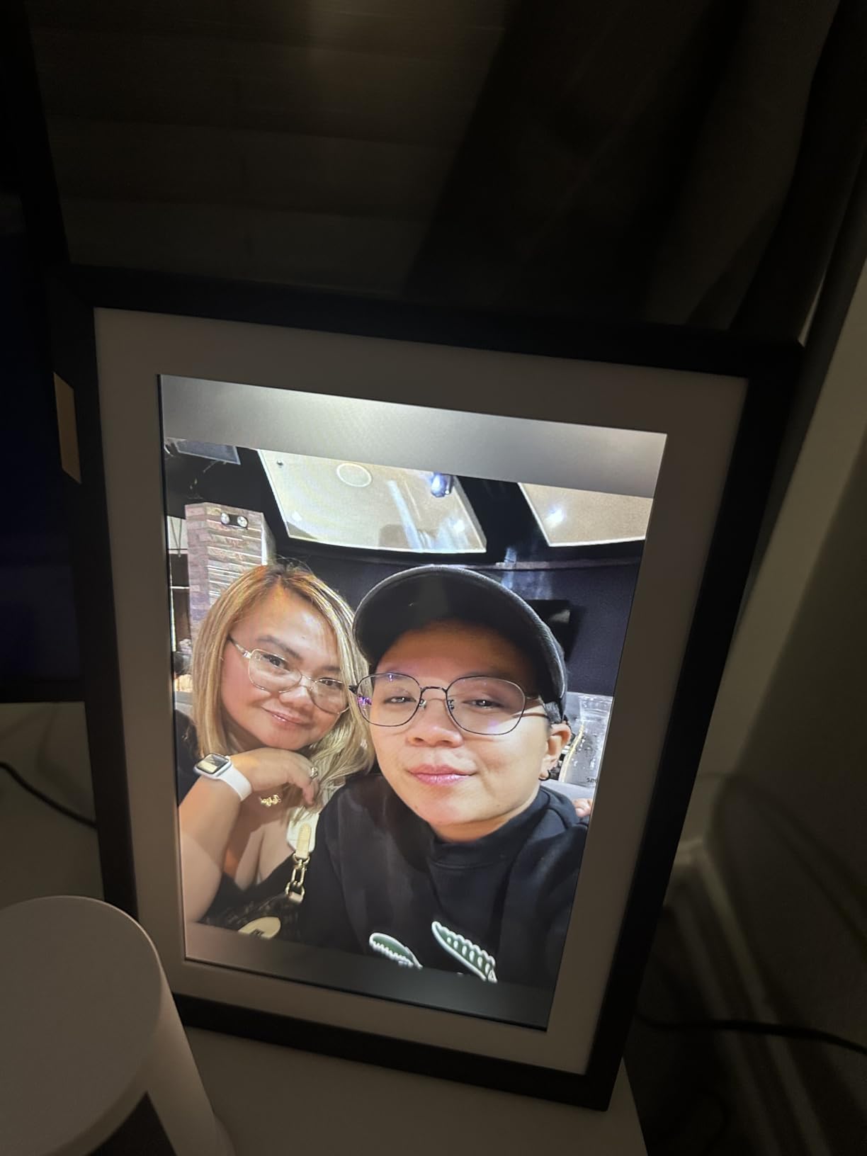 Nixplay 10.1'' AI-Enhanced Digital Picture Frame | HD Touch Screen Display | Auto-Rotation | Share Photos/Videos via Email or App customer photo 2