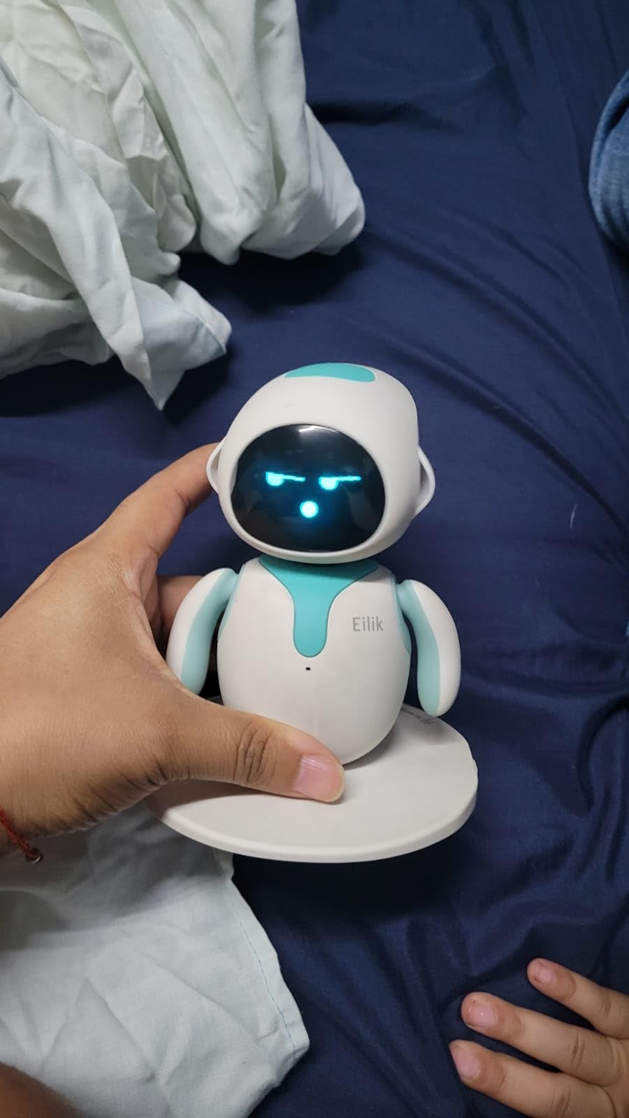 Eilik - Cute Robot Pets for Kids and Adults, Your Perfect Interactive Companion at Home or Workspace, Unique Gifts for Girls & Boys customer photo 2