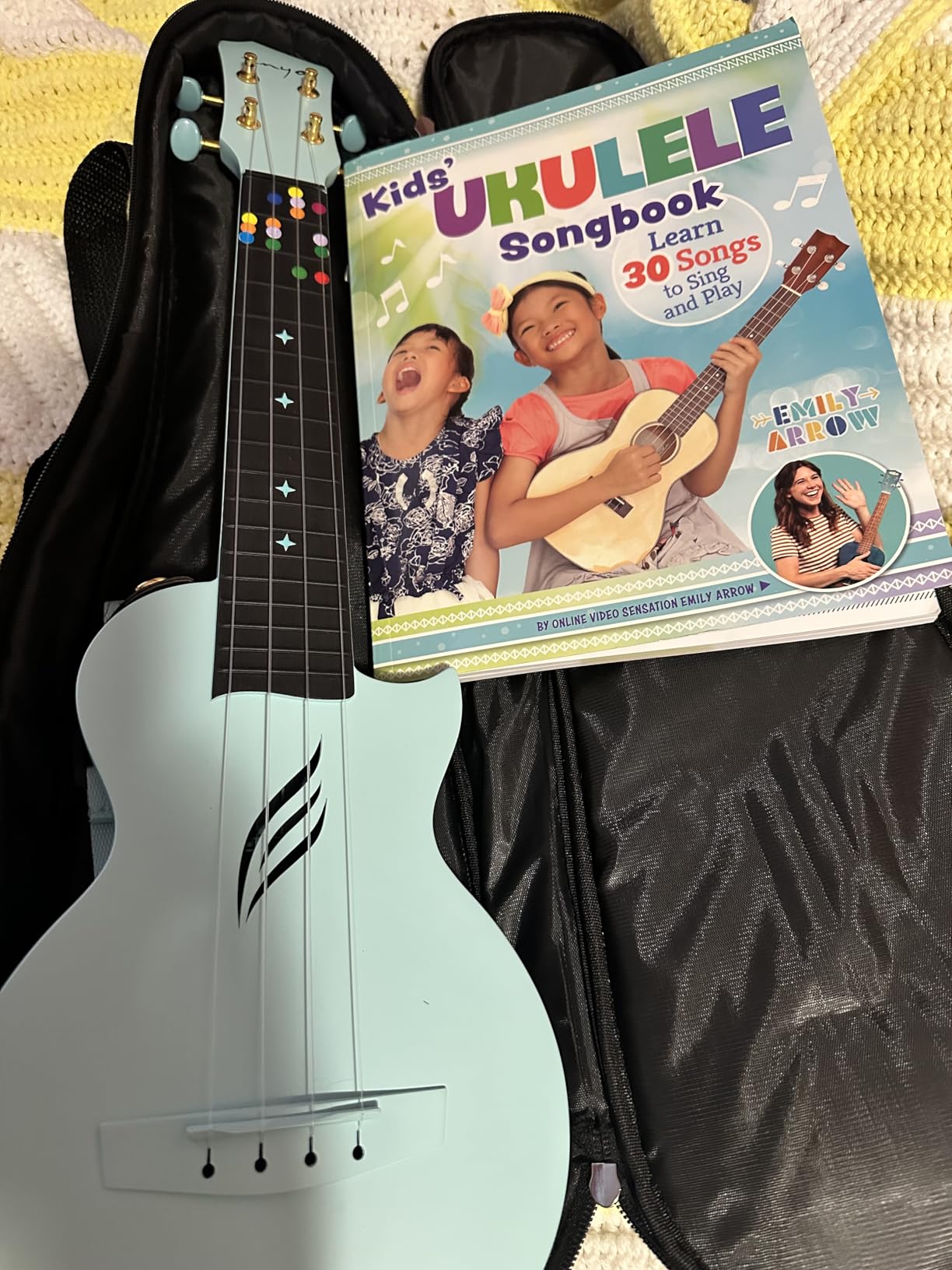 Enya Tenor Ukulele 26 Inch Carbon Fiber Cutaway Travel Ukelele for Adult with Beginner Bundle Kit Including Case, Strap, Capo and Strings (Nova U Pro Black) customer photo 1