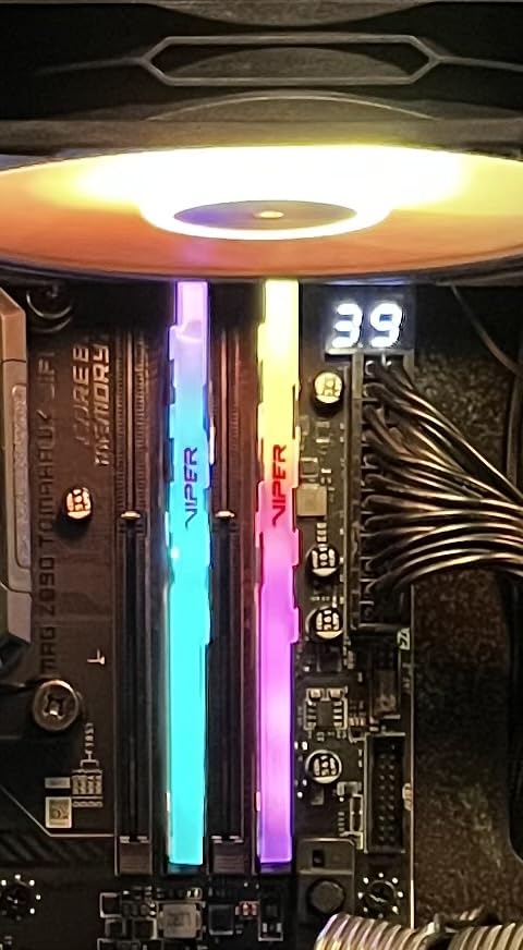 Patriot Viper Venom RGB DDR5 RAM 32GB (2X16GB) 6000MHz CL36 1.35v UDIMM Desktop Gaming Memory Kit Compatible with Intel XMP/AMD Expo - PVVR532G600C36K customer photo 1