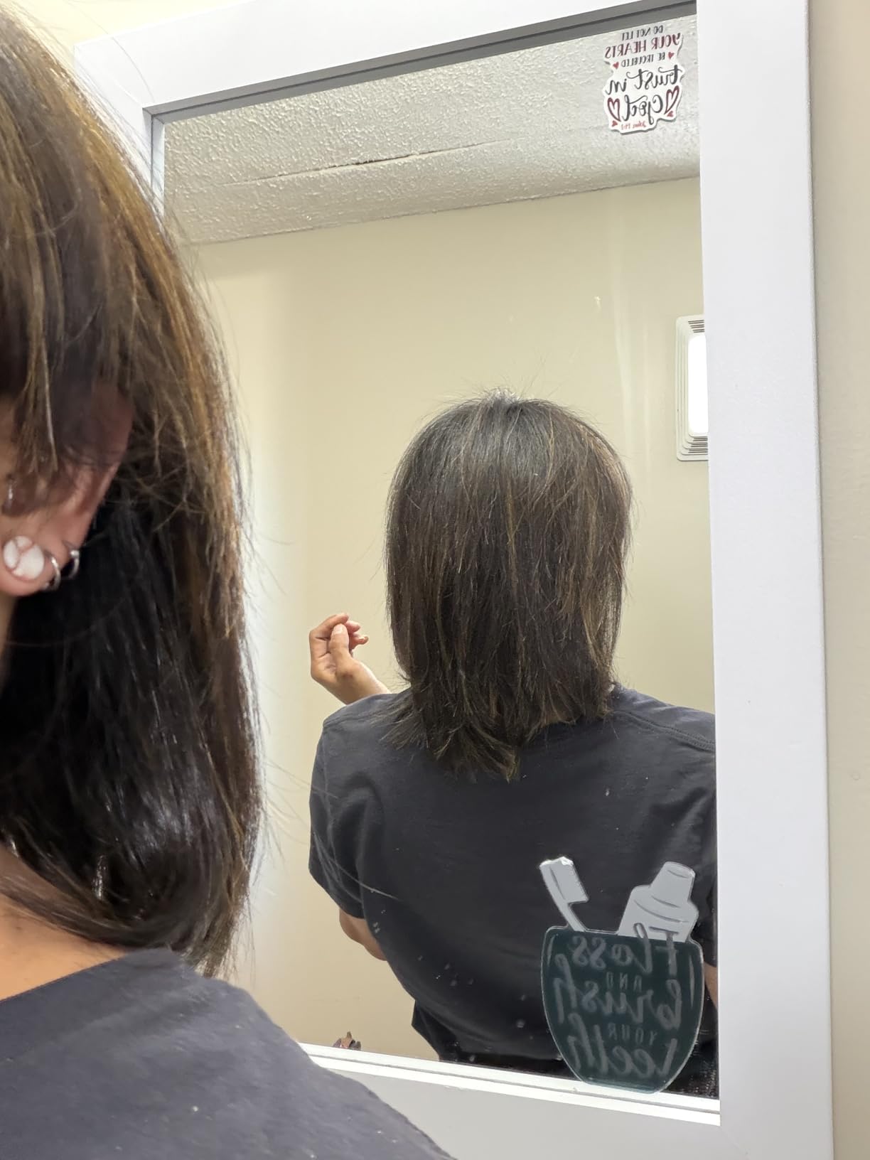 ELLA BELLA Ceramic Flat Iron Hair Straightener • Professional Straightening Iron • Digital Display to Accurately Control Temperature • As Featured in Good Housekeeping customer photo 2