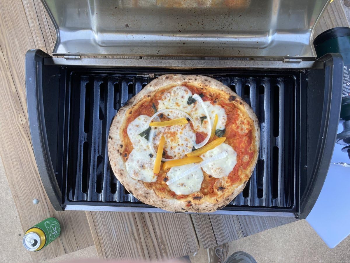 Cuisinart Grillster Portable Gas Grill, Stainless Steel Compact BBQ Grill with Locking Lid for Easy Transport, 8000 BTU Propane Grill with Dishwasher Safe Cooking Grate, Small Grill for Camping & BBQ customer photo 1