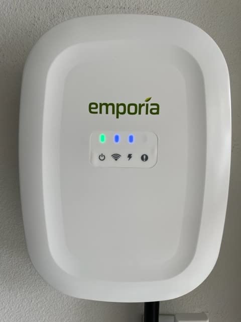 EMPORIA Level 2 EV Charger w/ J1772 Connector - 48 Amp, 240V WiFi Enabled Electric Vehicle Charging Station, 25ft Cable, NEMA 14-50, White customer photo 2