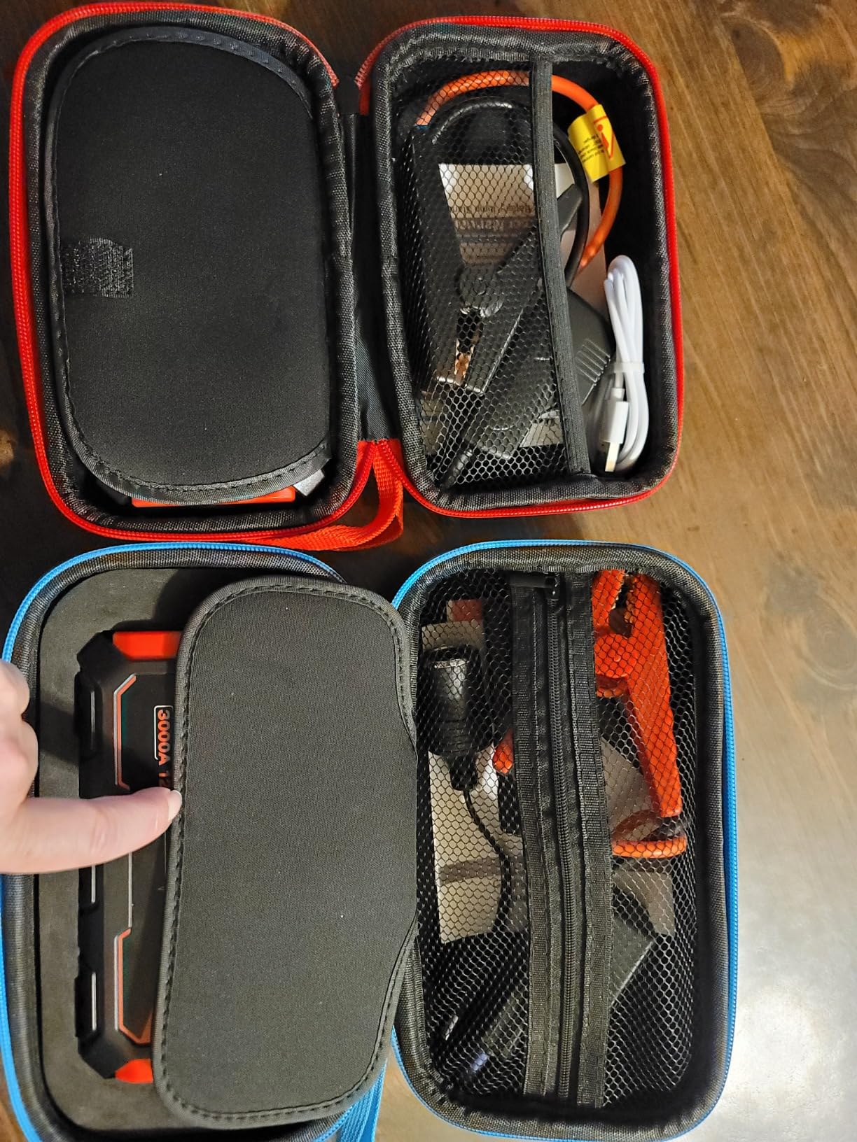 Povasee Jump Starter 5000A Car Jumper Starter, Model A30 12V Jump Box for Car Battery up to 10L Gas or 8L Diesel Engine Battery Jumper Starter Portable with Power Bank/Dual Output/LED Light customer photo 2