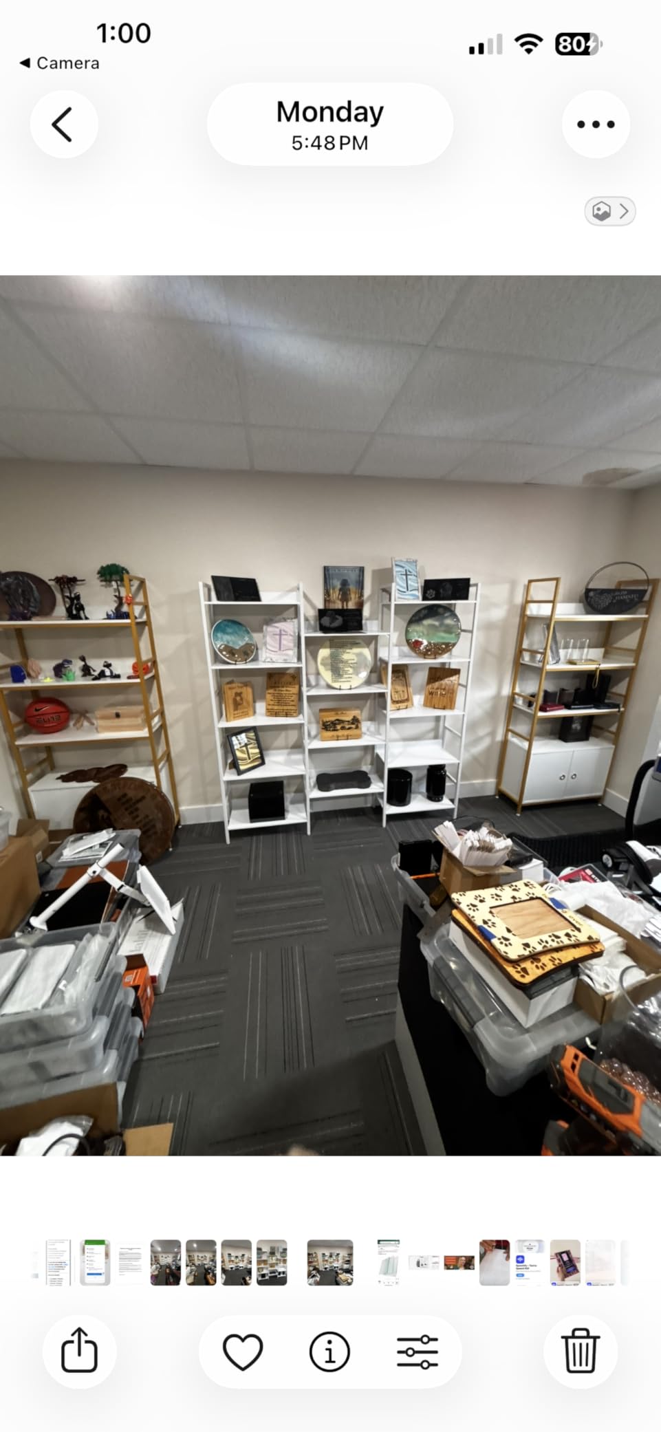 IRONCK Bookshelf, Bookshelves and Bookcases, 5 Tiers Bookshelf with Baffles, Large Book Shelf with Metal Shelving, Triple Wide Shelves for Living Room, Home Office customer photo 2