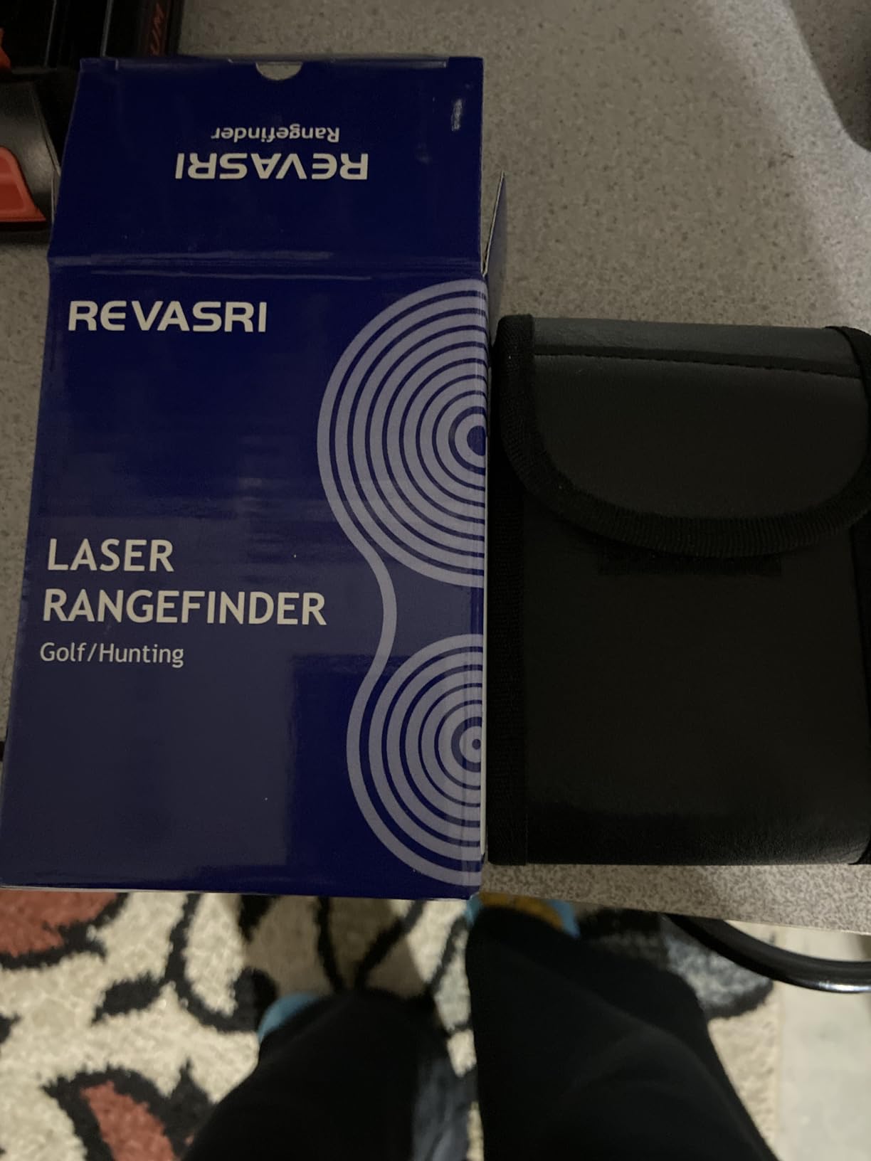 REVASRI Hunting Laser Rangefinder with Rechargeable Battery 1000 Yards Hunting Range Finder with Target Acquisition Technology customer photo 1