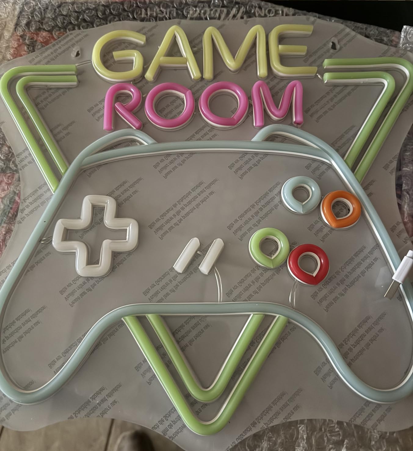 Gamerneon Game Room Large Neon Signs 13.2