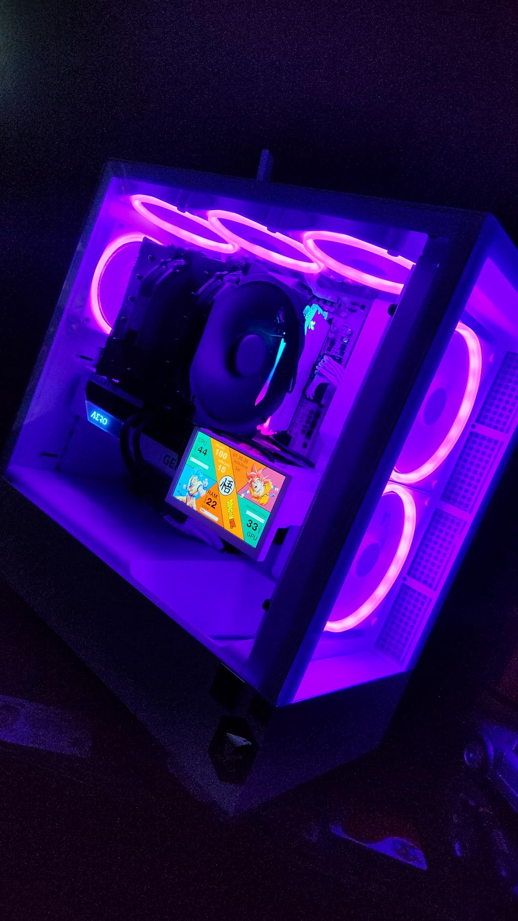 NZXT F120 RGB Triple Pack - 3 x 120mm RGB PWM PC Fans with RGB Controller - High Airflow, Low Noise - Fluid Dynamic Bearing - CAM Software Control customer photo 2