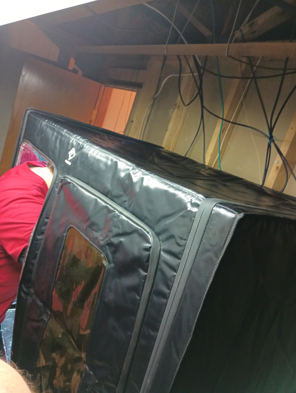 3D Printer Enclosure with Ventilation Kit - Thermal Insulation Cover & Fume Extraction Tent for FDM/DLP/SLA/LCD 3D Printers (Size 800x1000x1200mm) customer photo 1