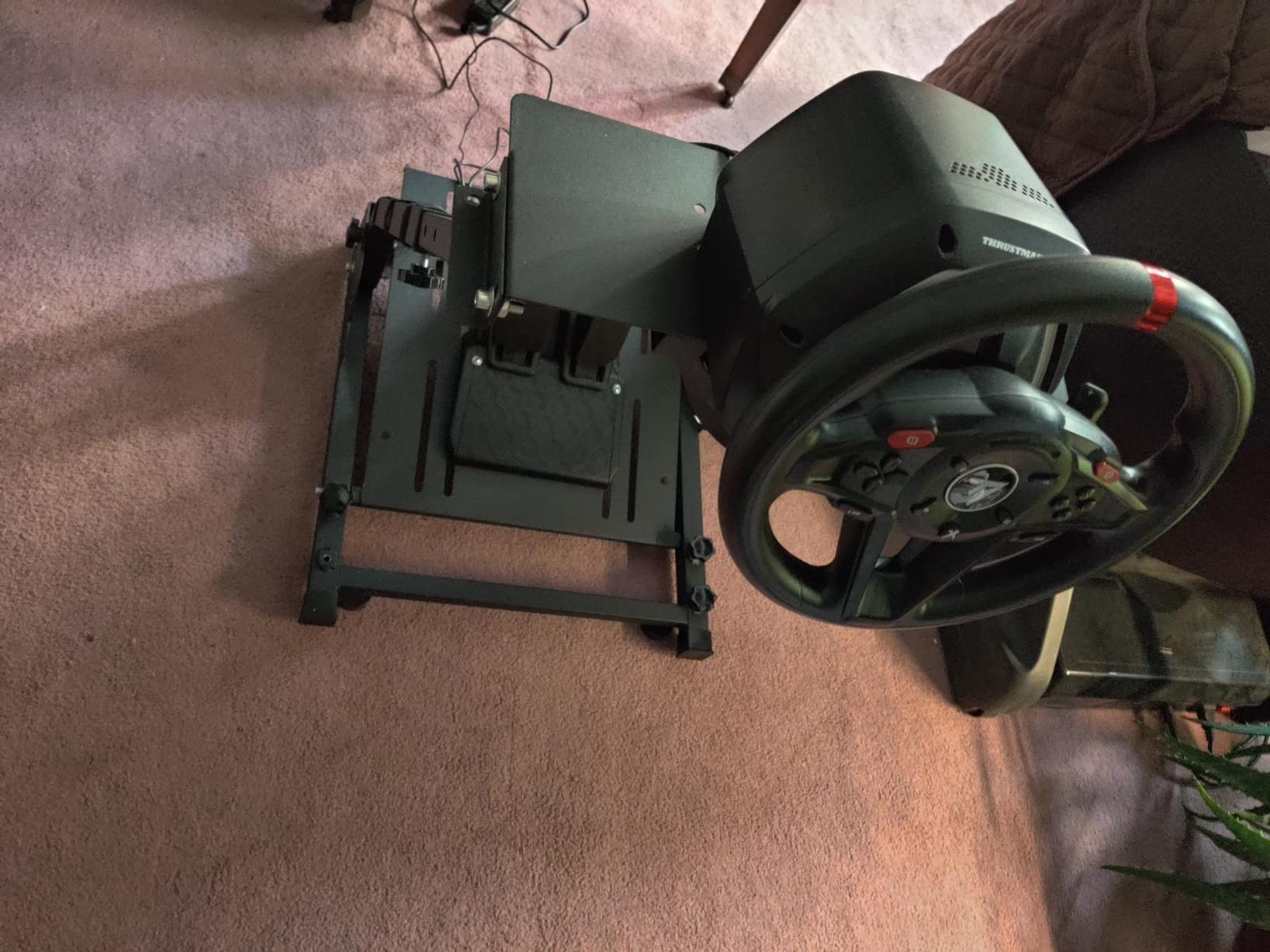 Thrustmaster T128 Racing Wheel & Pedal Set for PS5, PS4 and PC - Force Feedback Gaming Steering Wheel for Driving Simulator customer photo 2