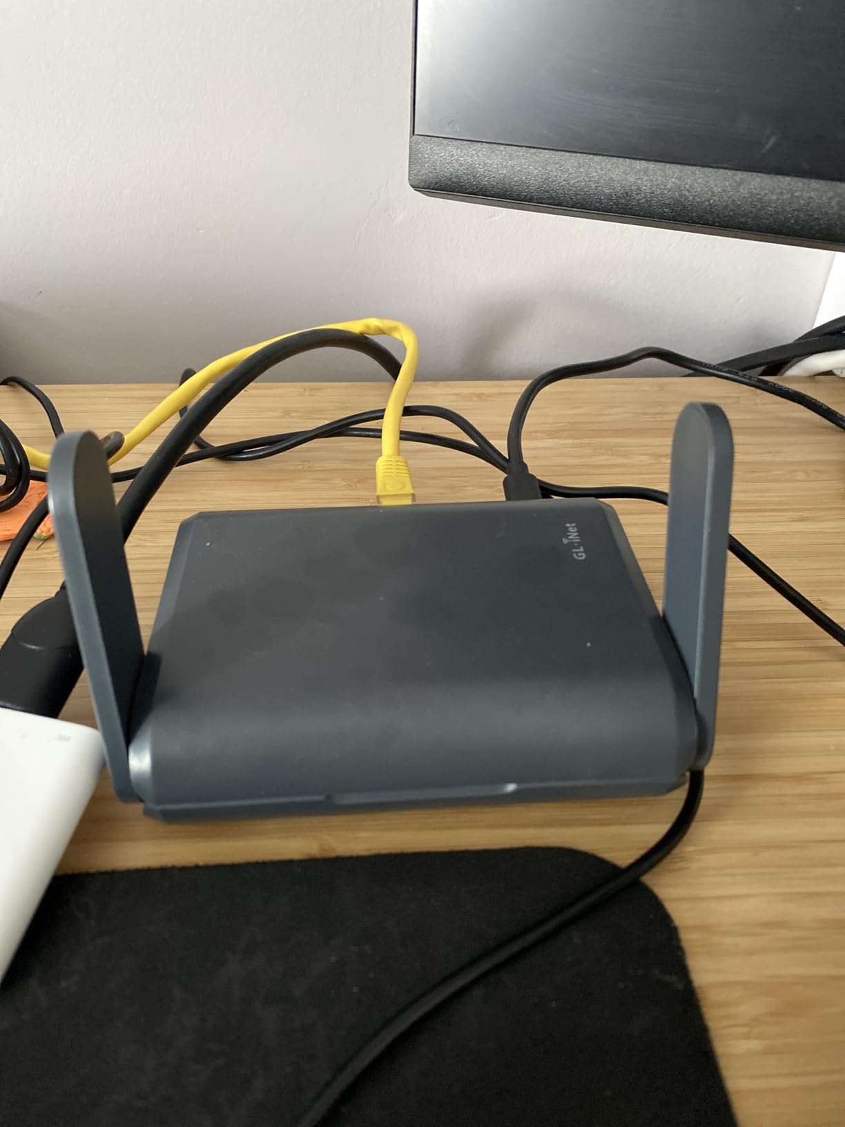 GL.iNet GL-AXT1800 (Slate AX) Portable Travel Router, Pocket Wi-Fi 6 Wireless Internet Router, Portable VPN Routers WiFi for Travel, Public Computer Routers, Business, Moblie/RV/Cruise/Plane customer photo 1