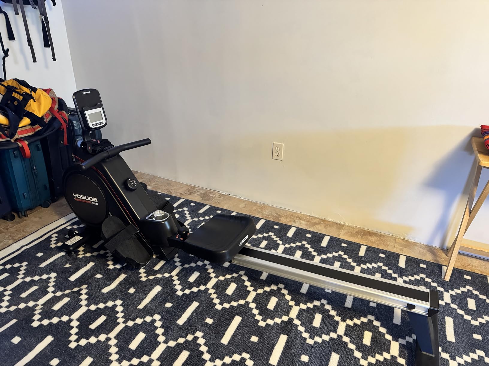 YOSUDA Magnetic/Water Rowing Machine for Home - Rower Machine Use with Bluetooth, App Supported, Rowing Machine for Beginners to Athletes customer photo 1