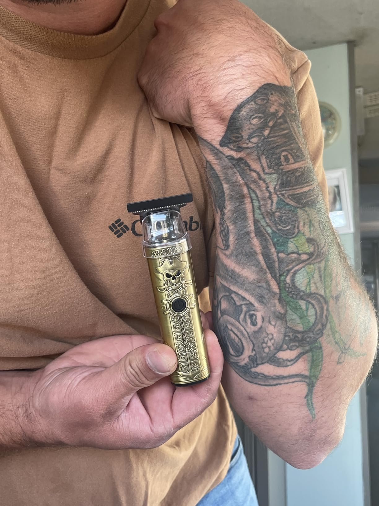 FADEKING Professional Hair Clippers for Men, Cordless Barber Clippers & Beard Trimmer Set - Precision Hair Trimmer for Home/Barber Use, Men Grooming Kit with Travel Case - Ideal Gifts for Men customer photo 1