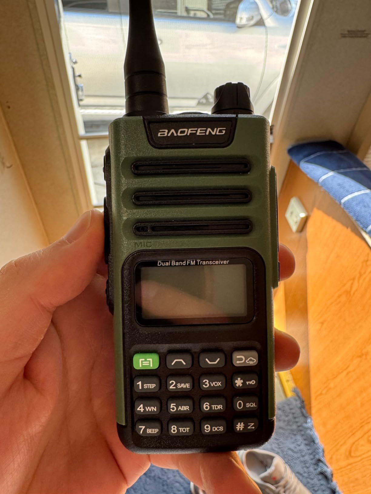 BAOFENG GMRS Radio Handheld Long Range GM-15 Pro 8W Walkie Talkie with Earpiece NOAA Weather Receiver, 2-Pack customer photo 2