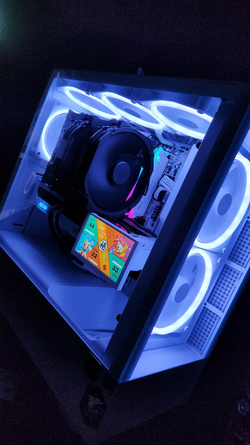 TEAMGROUP T-FORCE DELTA RGB DDR5 Ram 32GB (2x16GB) 6000MHz PC5-48000 CL30 Intel XMP 3.0 AMD Expo Compatible Desktop Memory Black FF3D532G6000HC30DC01 customer photo 2