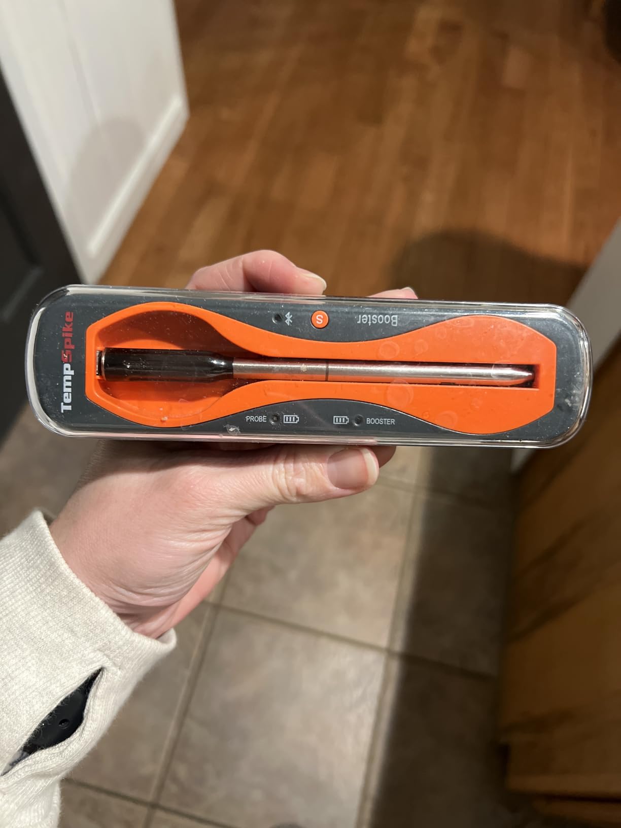 ThermoPro TempSpike 500 ft Wireless Meat Thermometer Digital, Bluetooth Meat Thermometer Wrieless for Beef Lamb Chicken Turkey, Smoker Acccessories for Rotisserie Sous Vide BBQ Oven Air Fryer customer photo 1