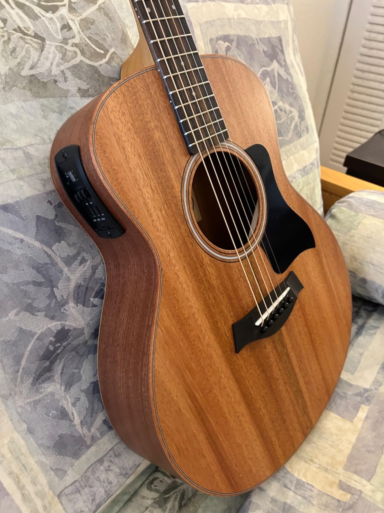 Taylor GS Mini-e Mahogany Acoustic-electric Guitar - Natural customer photo 1