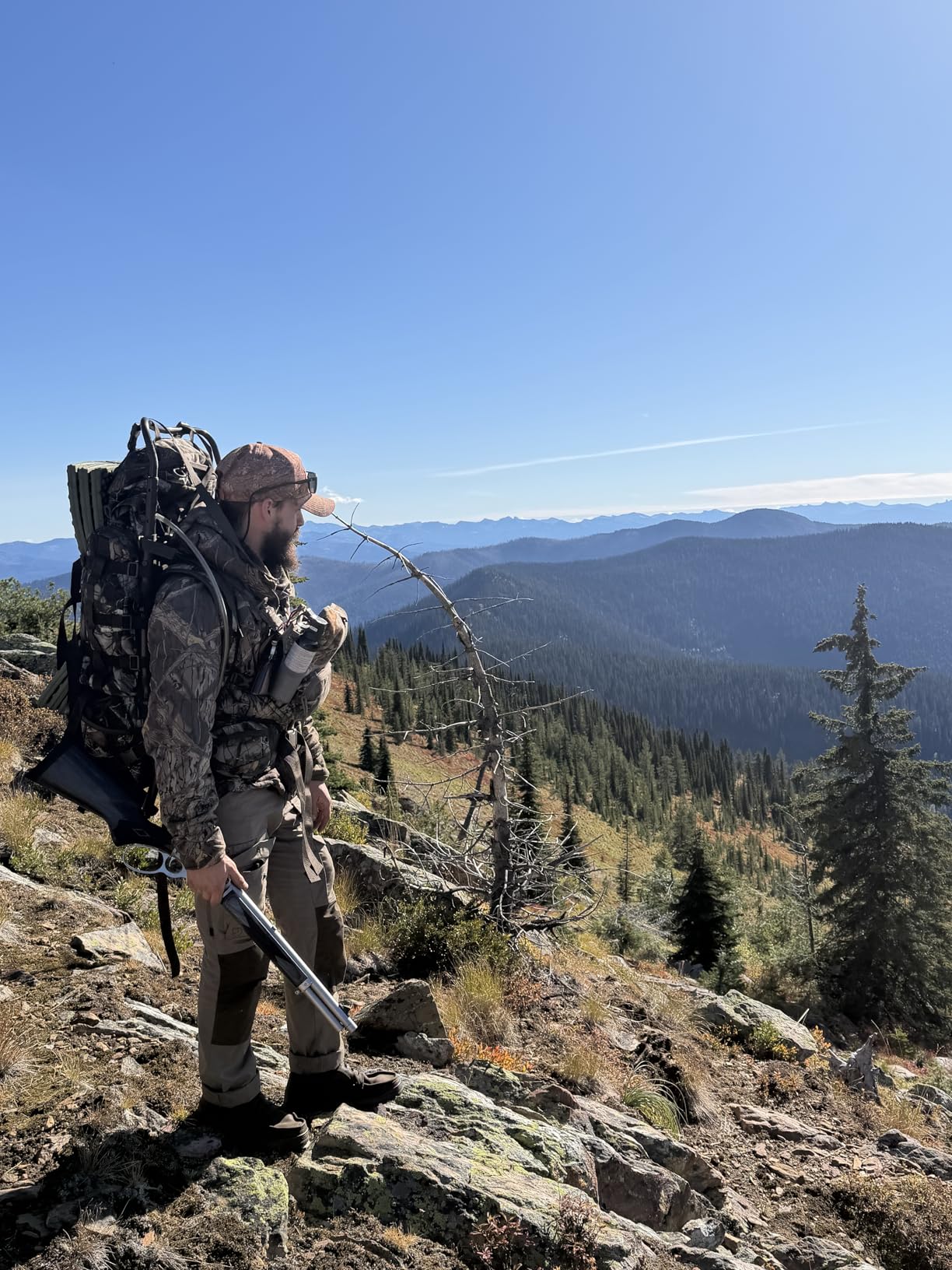 TIDEWE Hunting Backpack 5500cu with Frame and Rain Cover for Bow/Rifle/Pistol customer photo 1