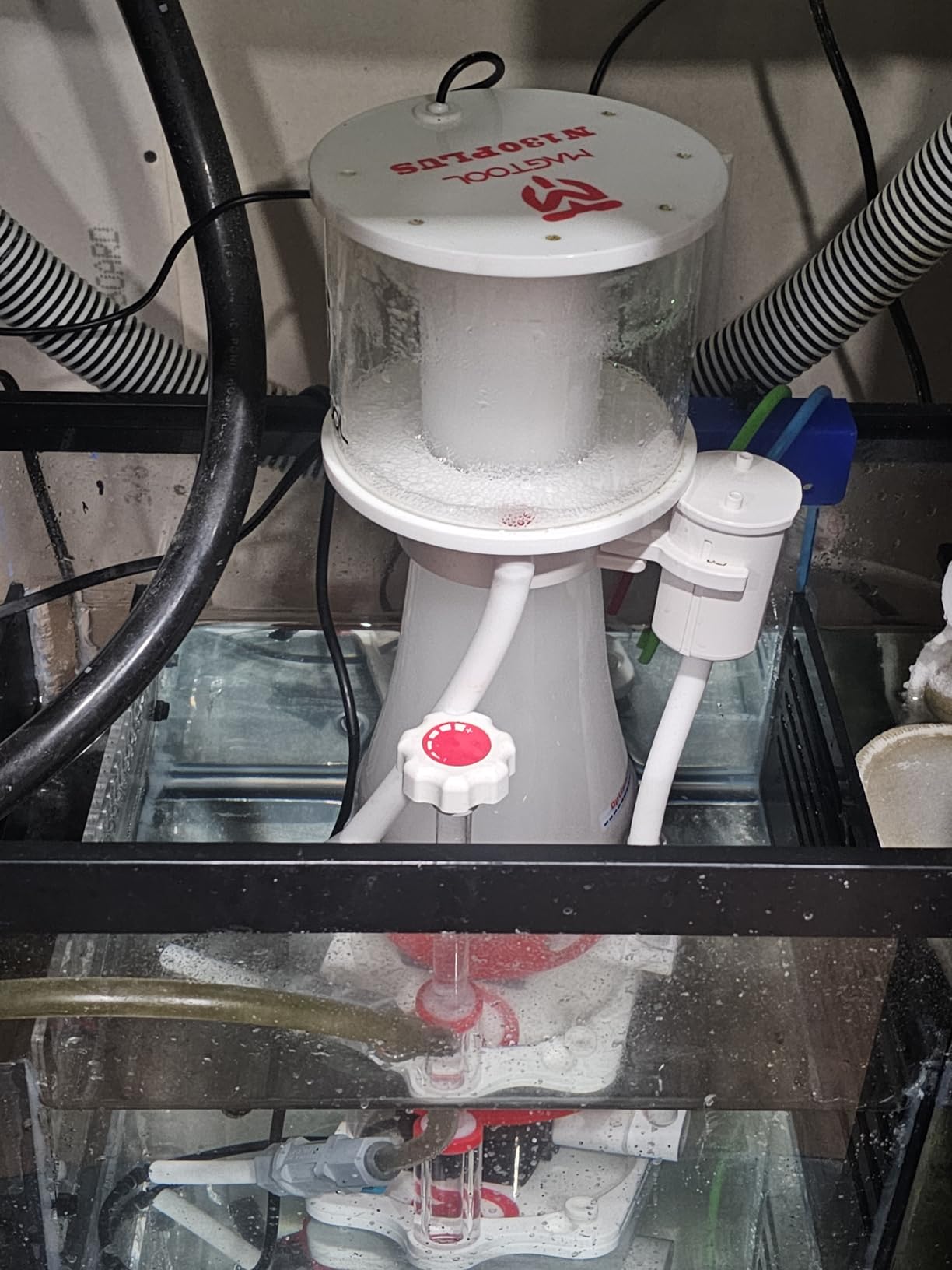 MagTool Aquarium in-Sump DC Protein Skimmer, with Controllable DC Pinwheel Pump for Up to105-135Gal Reef Tank (N130 Plus) customer photo 2