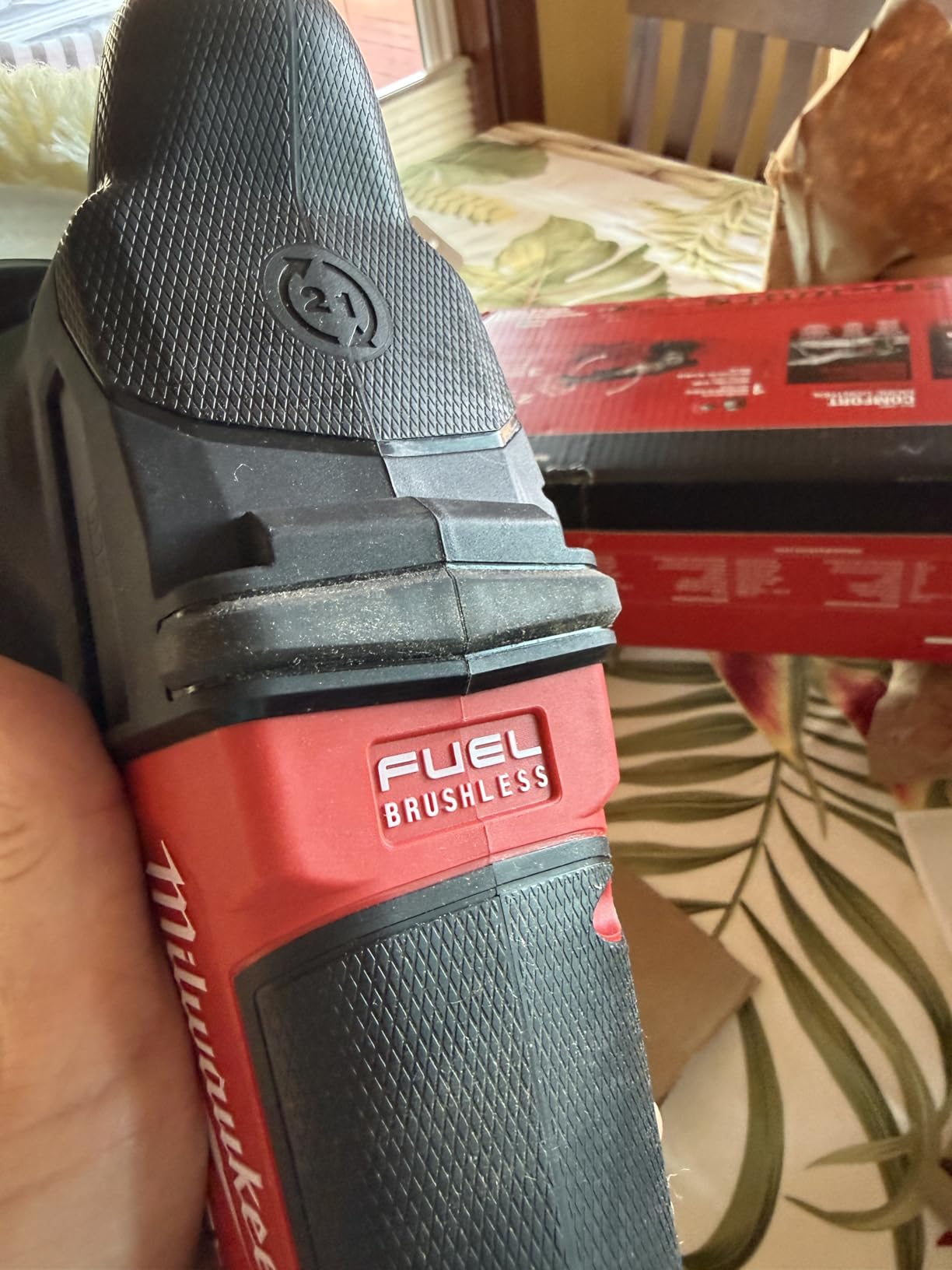 Milwaukee M18 Fuel 21mm Random Orbital Polisher - No Charger, No Battery, Bare Tool Only customer photo 2