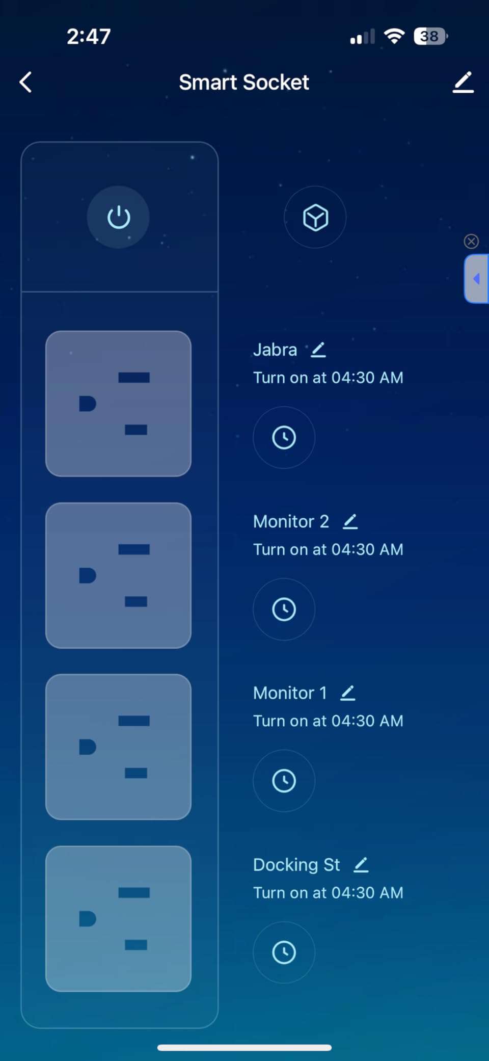 POWSAV 6 Ft WiFi Surge Protector - 8 Outlet Extension Cord with 4 Smart & 4 Always On Outlets, 4 USB Ports, Alexa & Google Home Compatible customer photo 1