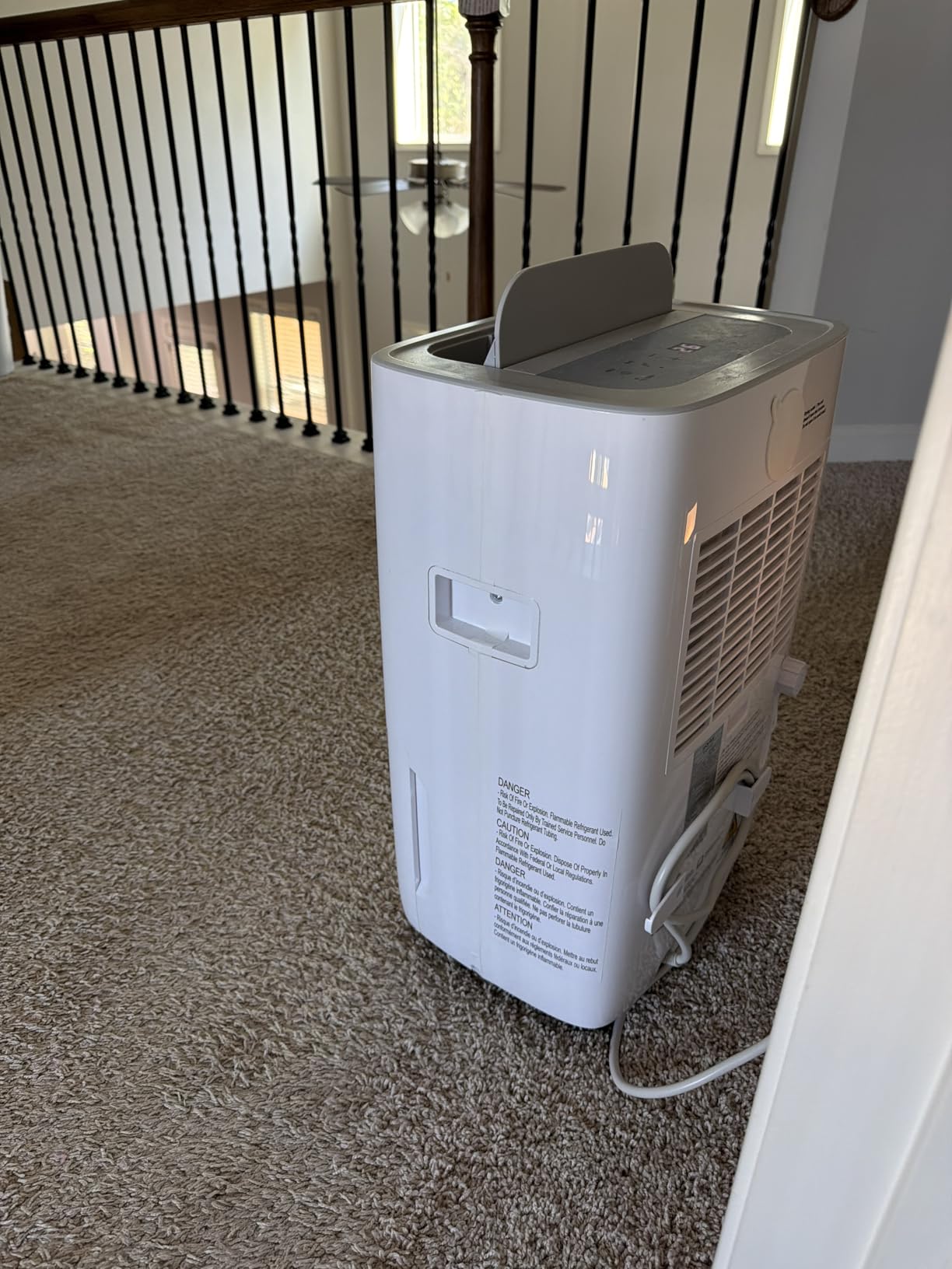 Waykar 120 Pints Energy Star Dehumidifier for Spaces up to 6,000 Sq. Ft at Home, in Basements and Large Rooms with Drain Hose and 1.14 Gallons Water Tank customer photo 1