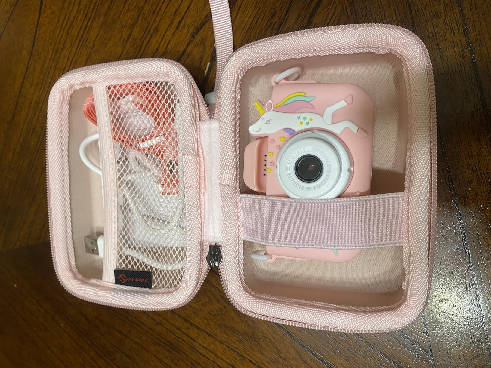 Goopow Kids Camera Toys for 3-8 Year Old Girls Boys, Children Digital Video Camcorder Camera with Cartoon Soft Cover, Best Christmas Birthday Festival Gift for Kids - 32G SD Card Included customer photo 1