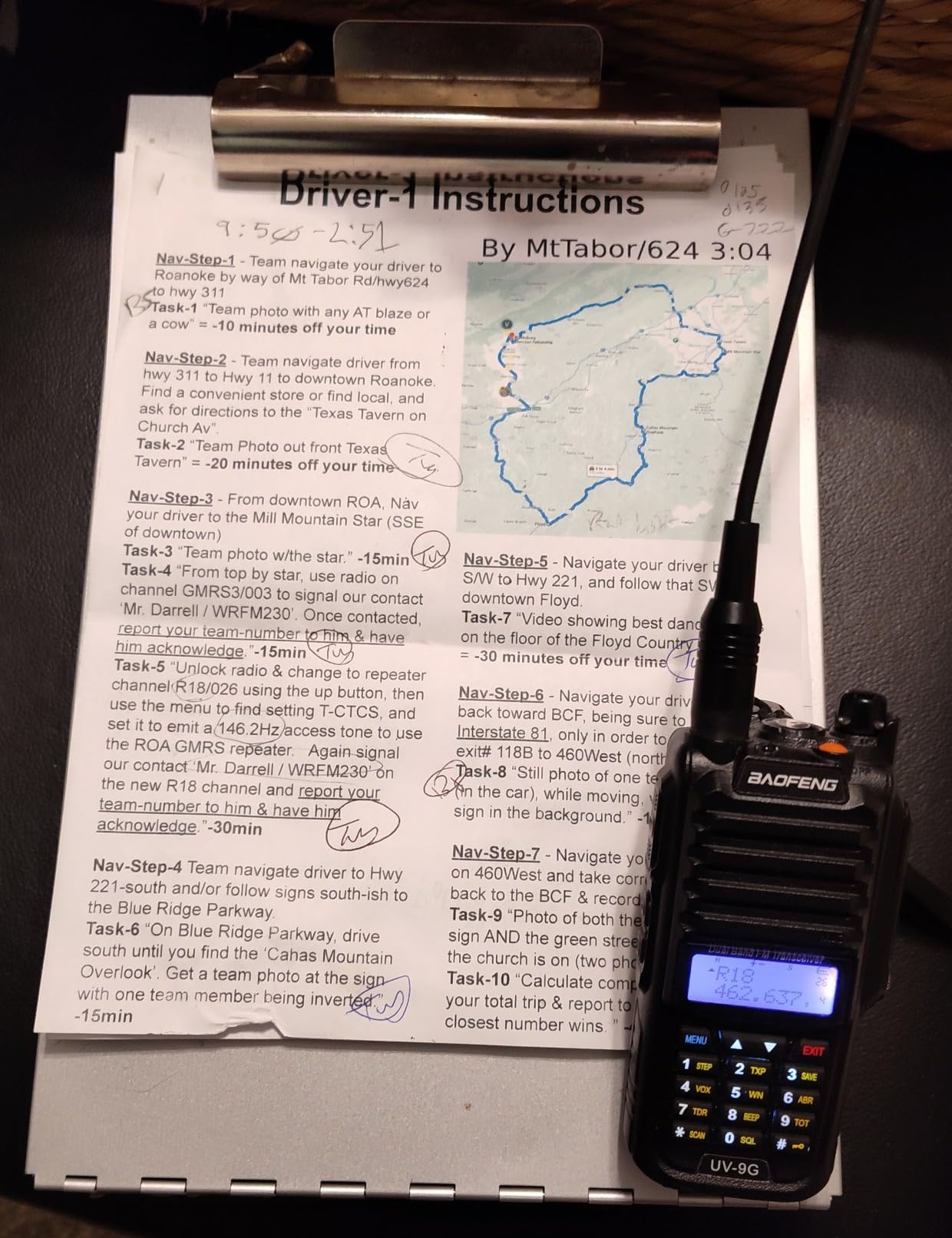 Baofeng UV-9G GMRS Radio (2 Pack), IP67 Waterproof Outdoors Two Way Radios, Long Range Rechargeable, GMRS Repeater Capable customer photo 1