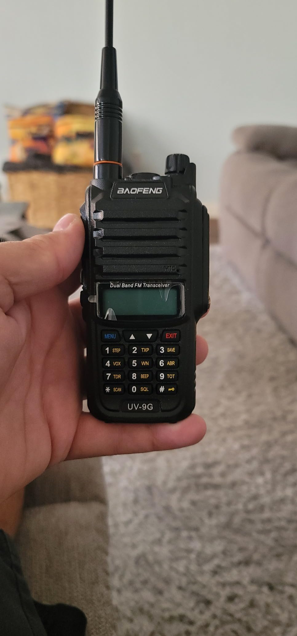 Baofeng UV-9G GMRS Radio (2 Pack), IP67 Waterproof Outdoors Two Way Radios, Long Range Rechargeable, GMRS Repeater Capable customer photo 2