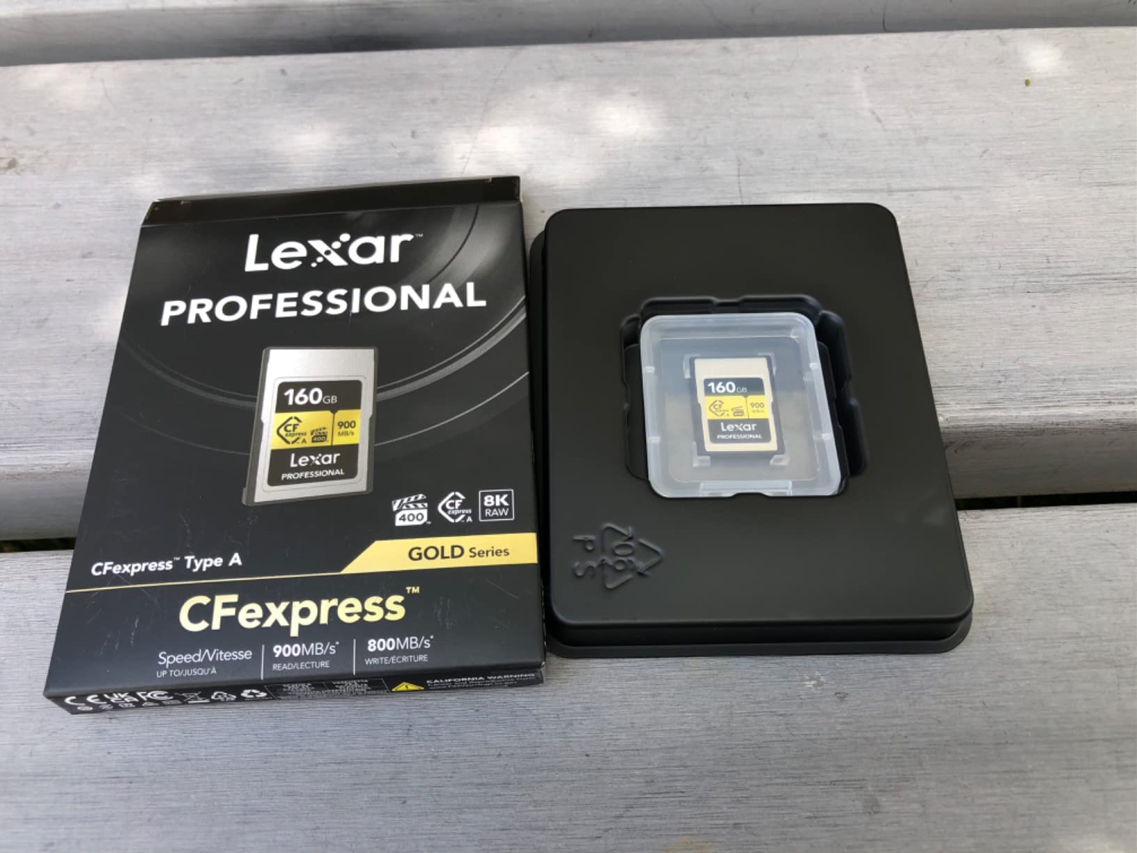 Lexar 160GB Professional CFexpress Type A Gold Series Memory Card, Up to 900MB/s Read, Cinema-Quality 8K Video, Rated VPG 400 customer photo 1