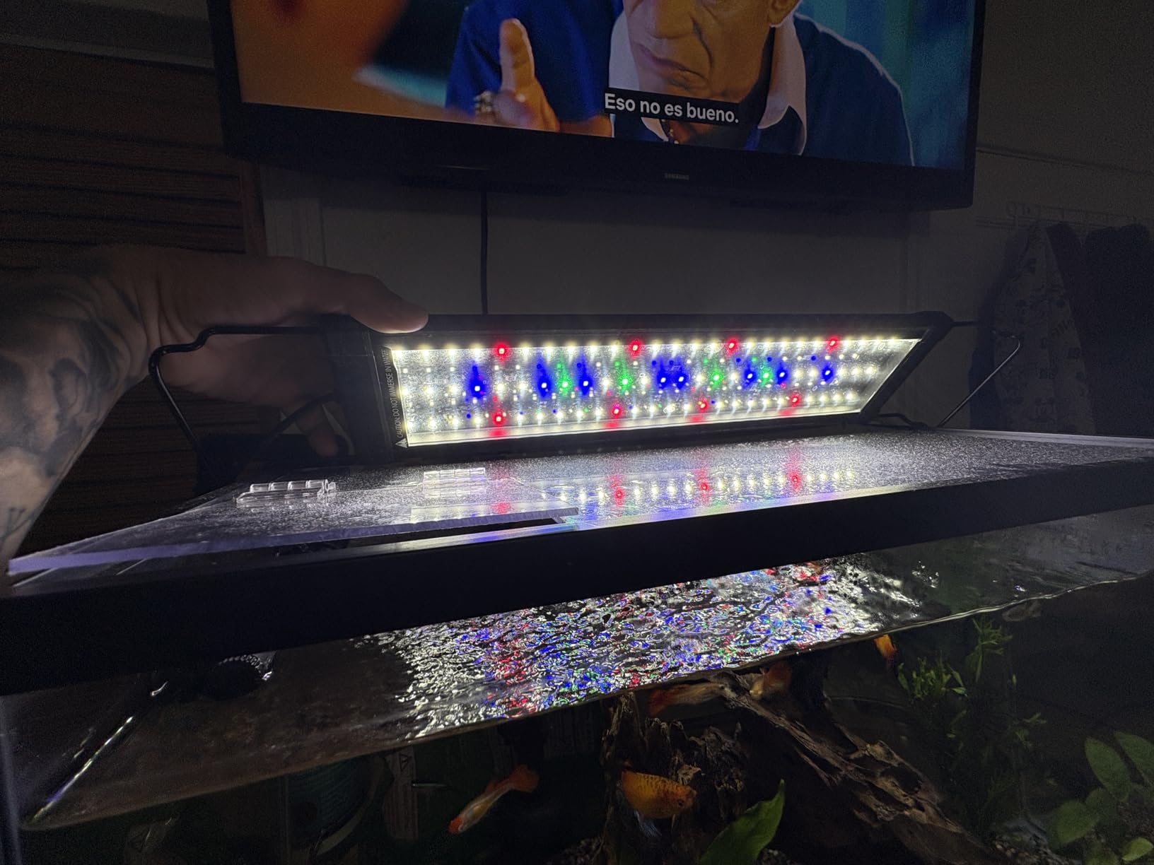 NICREW ClassicLED Plus LED Aquarium Light with Timer, Planted Fish Tank Light 18 Watts for 24-30 Inch, Daylight and Moonlight Cycle customer photo 1