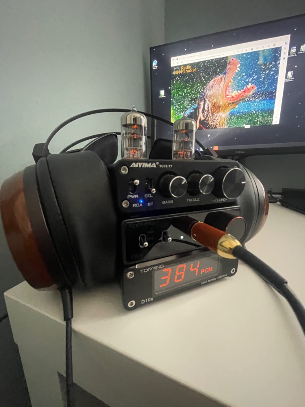 TOPPING L30II NFCA Linear Headphone Amp - 6.35mm Jack 3.5mm Adaptor RCA Input and Output 37Vpp high Output Voltage Mini HiFi Amp Audio Hi-Res Preamplifier (Black) customer photo 2