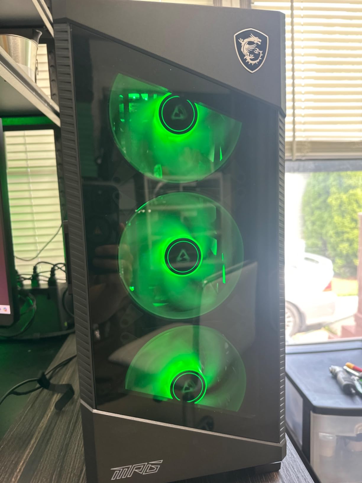 ARCTIC P14 PWM PST A-RGB (3 Pack) - PC Fans, 140mm PWM Case Fan, Optimised for Static Pressure, 5V 3 Pin A-RGB LED customer photo 2