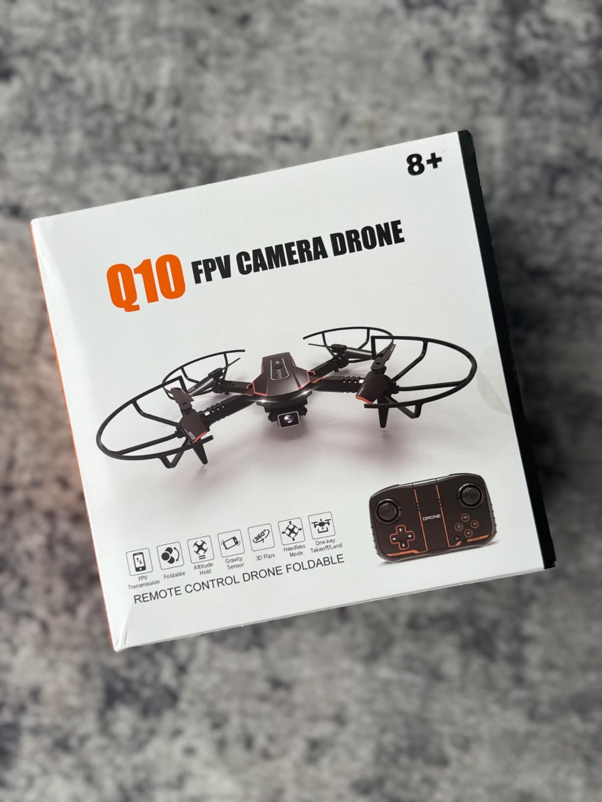 AVIALOGIC Mini Drone with Camera for Kids, Remote Control Helicopter Toys Gifts for Boys Girls, FPV RC Quadcopter with 1080P Live Video Camera, Gravity Control, 3 Batteries, Carrying Bag customer photo 1