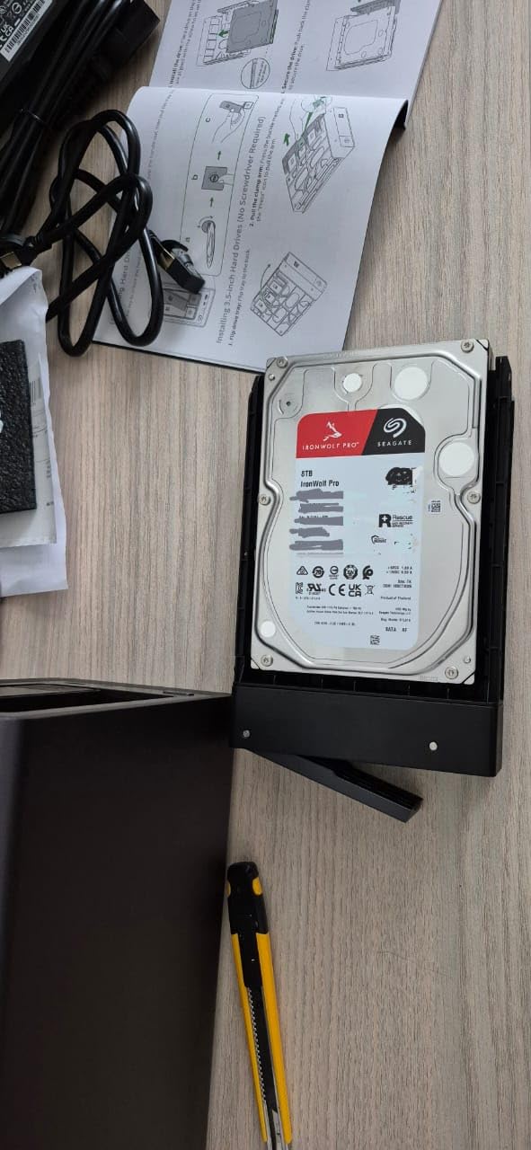 Seagate IronWolf Pro 16TB Enterprise NAS Internal HDD - CMR 3.5 Inch, SATA 6 Gb/s, 7,200 RPM, 256 MB Cache for RAID Network Attached Storage (ST16000NT001) customer photo 1