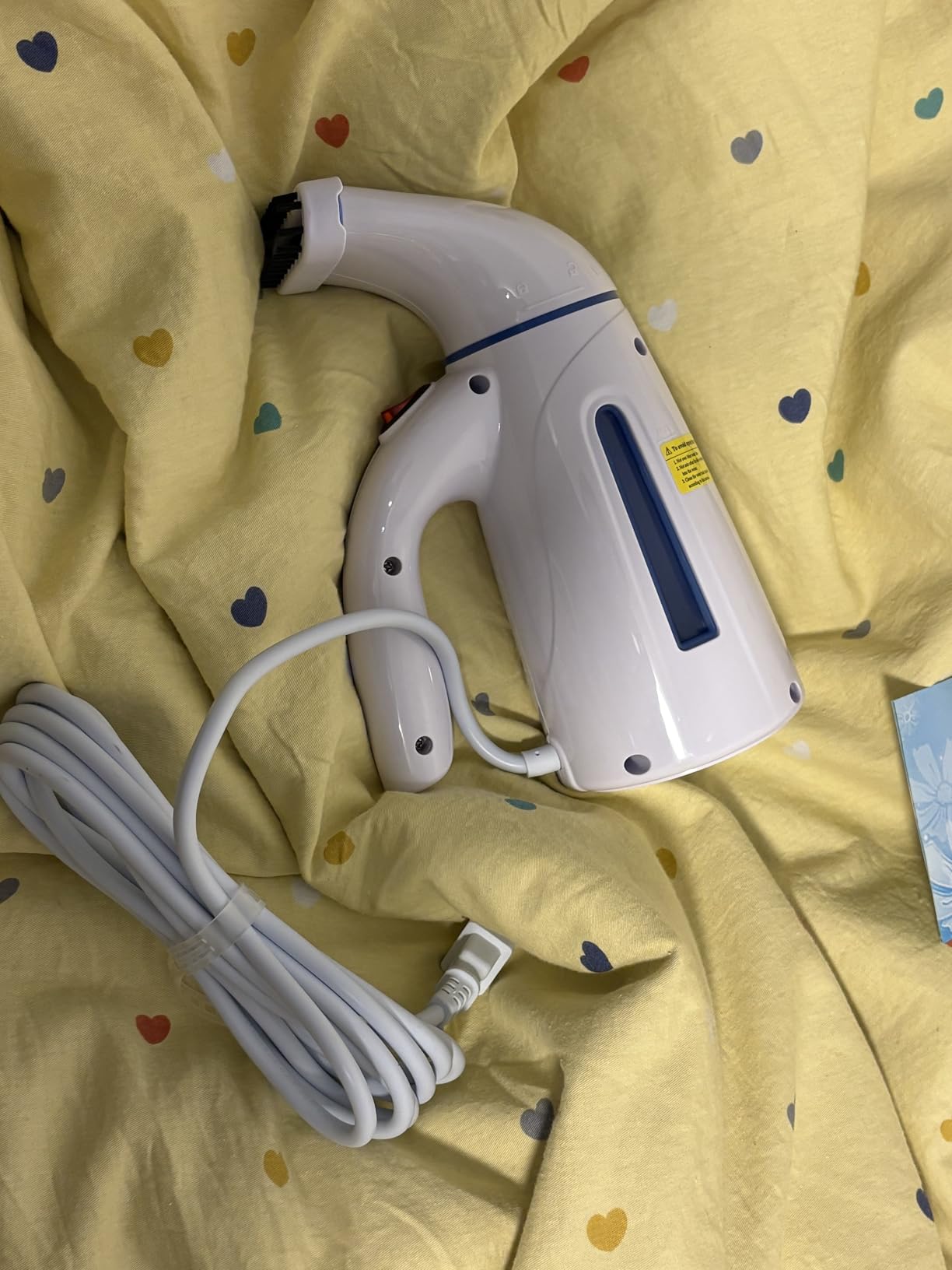 OGHom Steamer for Clothes, Handheld Clothing Steamer for Garment, 240ml Big Capacity 700W Portable Travel Steam Iron (Blue) customer photo 1