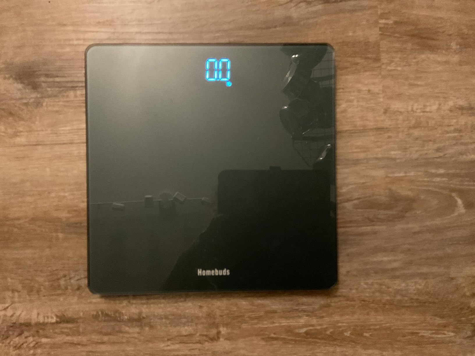 Homebuds Digital Bathroom Scale for Body Weight and Fat, Weighing Professional Since 2001, Body Composition Monitor for BMI Fat Water Muscle with App, 400lb, Blue customer photo 1