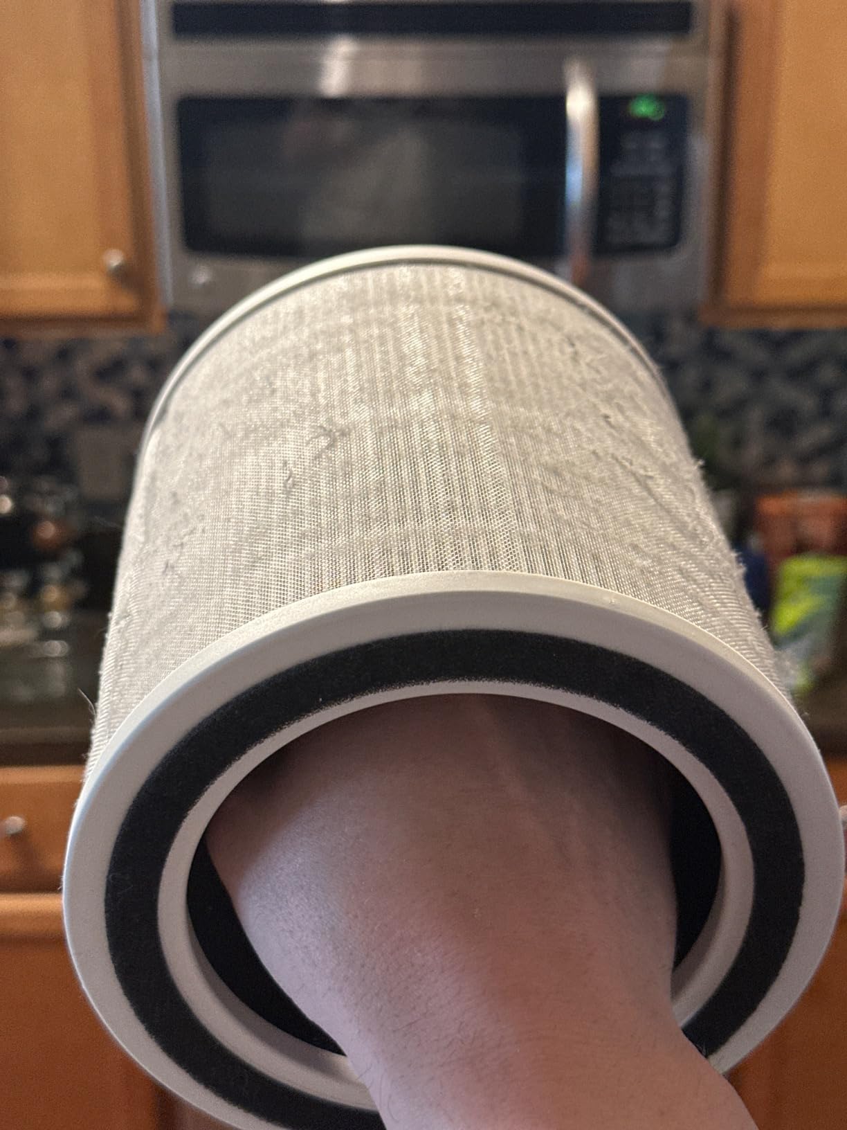 Purivortex Air Purifiers for Bedroom, Quiet Air Purifier with HEPA Filter for Pollen, Smoke, Dust, Pet Dander, Odor, Hair, Ozone Free, Covers Up to 880 Sq Ft, AC400 Black customer photo 2