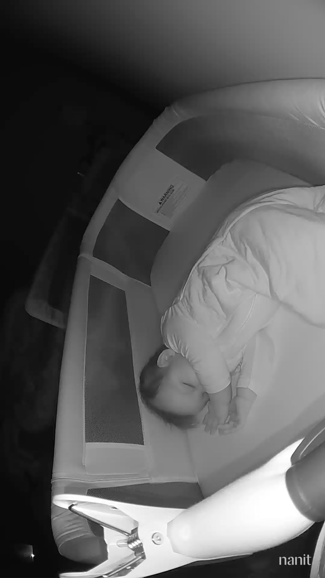 Nanit Pro Smart Baby Monitor & Flex Stand - 1080p Wi-Fi Video Camera, Sensor-Free Sleep & Breathing Motion Tracker, 2-Way Audio, Night Vision, and Breathing Band customer photo 1