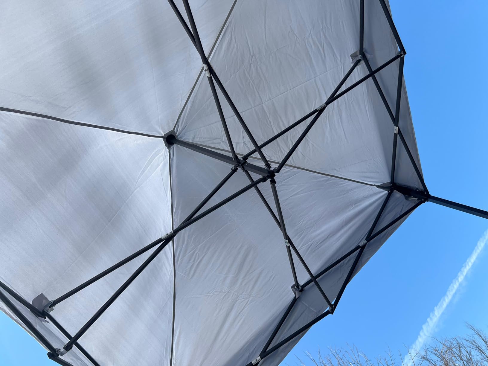 COBIZI 10x20 Heavy Duty Pop up Canopy Tent with 6 sidewalls Easy Up Commercial Outdoor Wedding Party Tents for Parties All Season Wind & Waterproof Gazebo Roller Bag, White(Frame Thickened) customer photo 2