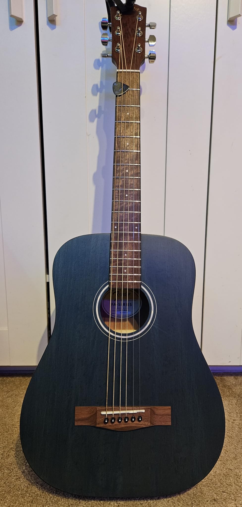 Fender FA-15 3/4-Scale Kids Steel String Acoustic Guitar - Natural Bundle with Gig Bag, Tuner, Strap, Picks, and Austin Bazaar Instructional DVD customer photo 2