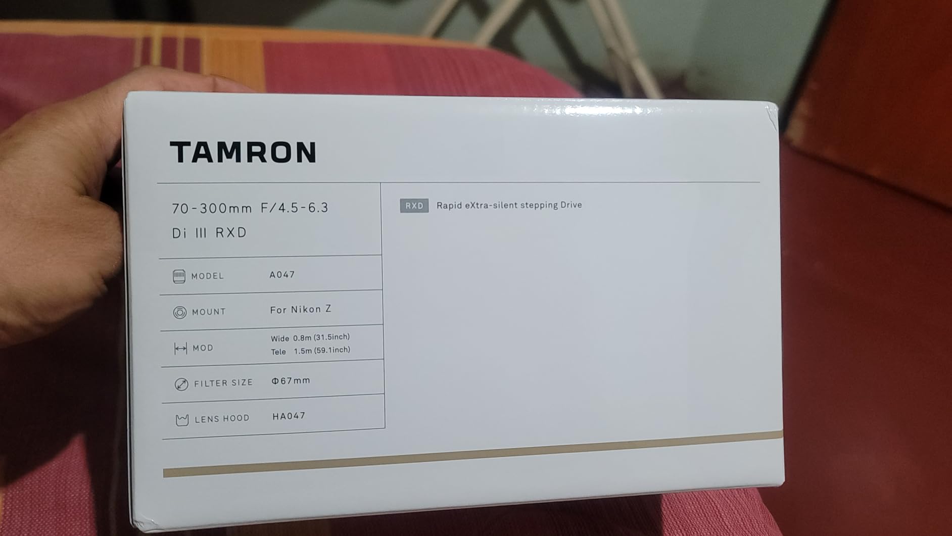 Tamron 70-300mm F/4.5-6.3 Di III RXD for Nikon Z Mirrorless Cameras (Model A047Z) customer photo 2