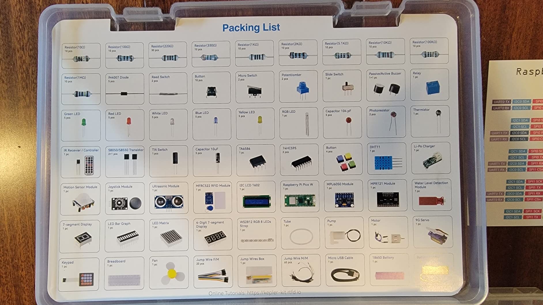 SunFounder Raspberry Pi Pico W Ultimate Starter Kit with Online Tutorials, RoHS Compliant, 450+ Items, 117 Projects, MicroPython, C/C++ (Compatible with Arduino IDE) customer photo 2