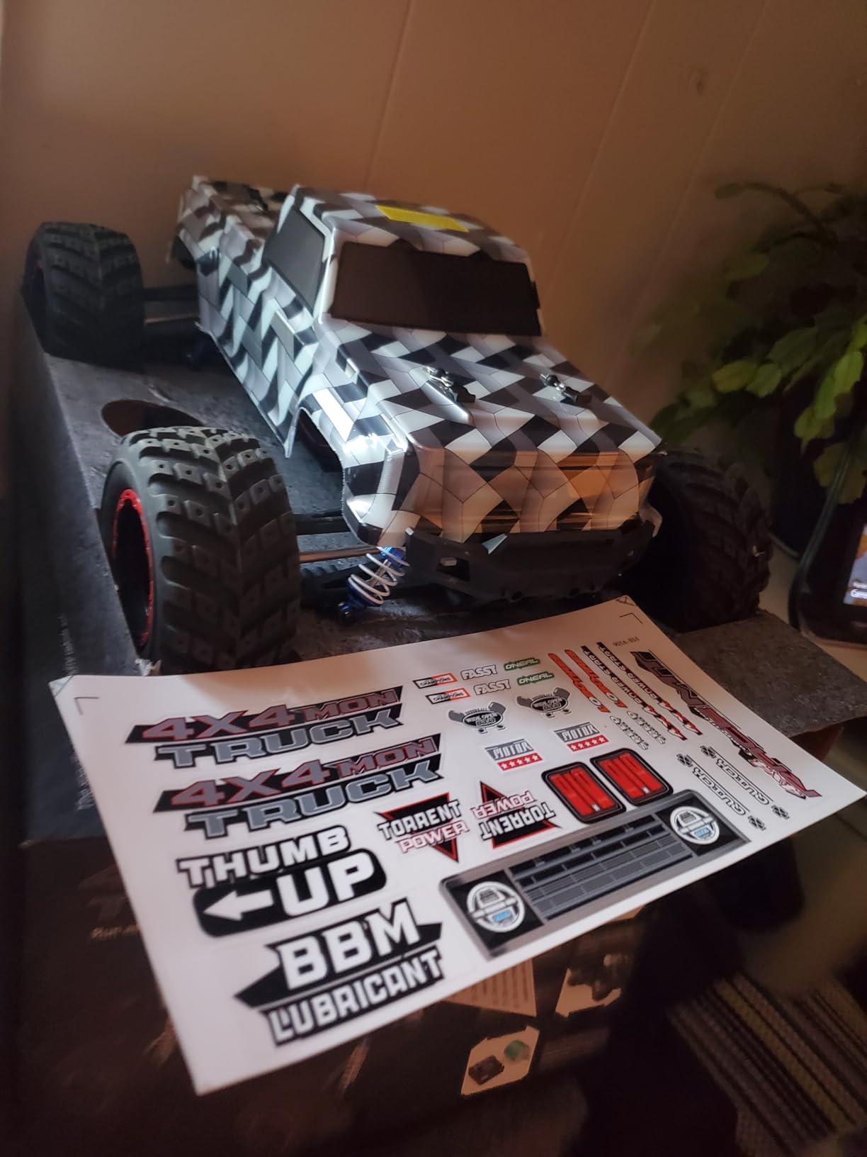 HAIBOXING 1/12 Scale Brushless RC Cars 903A, 4X4 Off-Road RC Monster Truck with Fast Remote Control of 55KM/H Top Speed, Hobby Grade RTR RC Vehicles All Terrain for Adults, Boys customer photo 2