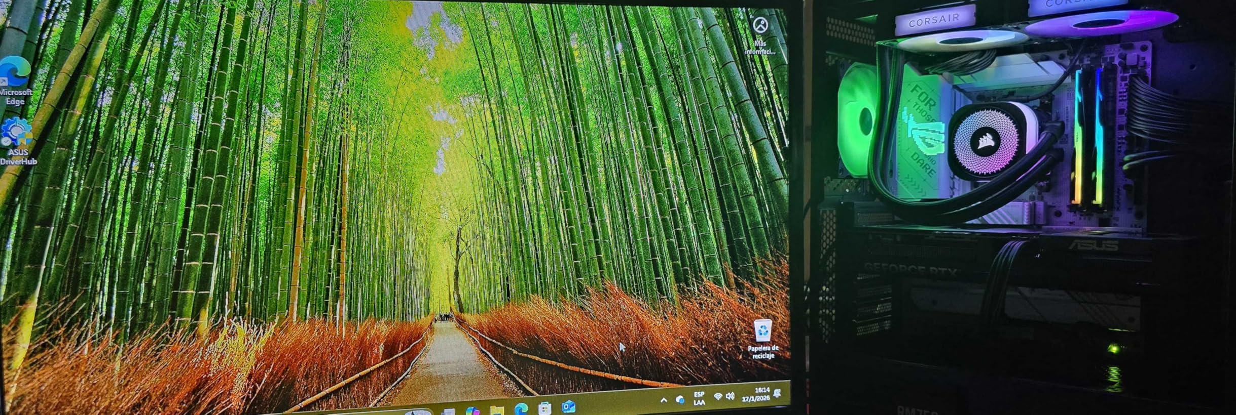 G.SKILL Trident Z5 Neo RGB Series DDR5 RAM (AMD Expo) 32GB (2x16GB) 6000MT/s CL30-38-38-96 1.35V Desktop Computer Memory U-DIMM - Matte Black customer photo 1