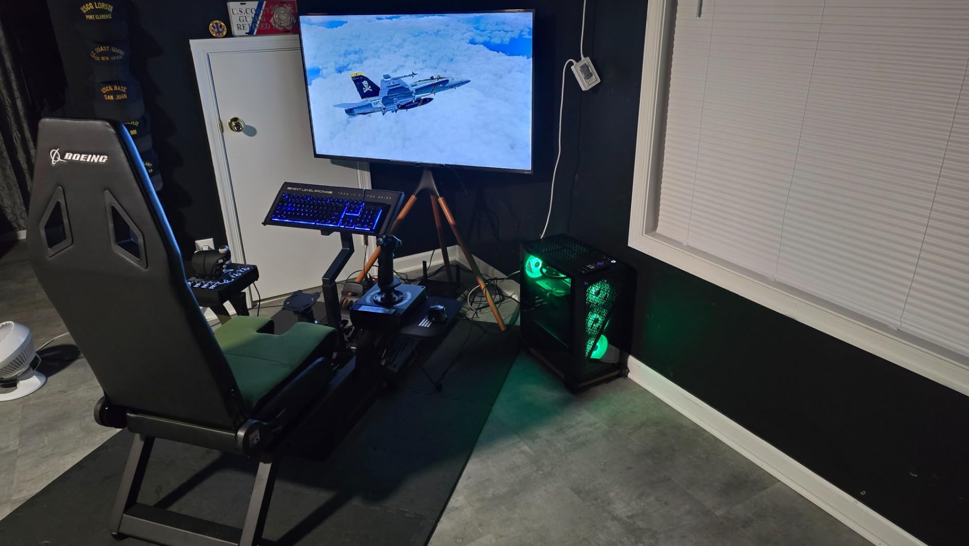 Next Level Racing Flight Simulator Cockpit: Boeing Military Edition customer photo 2