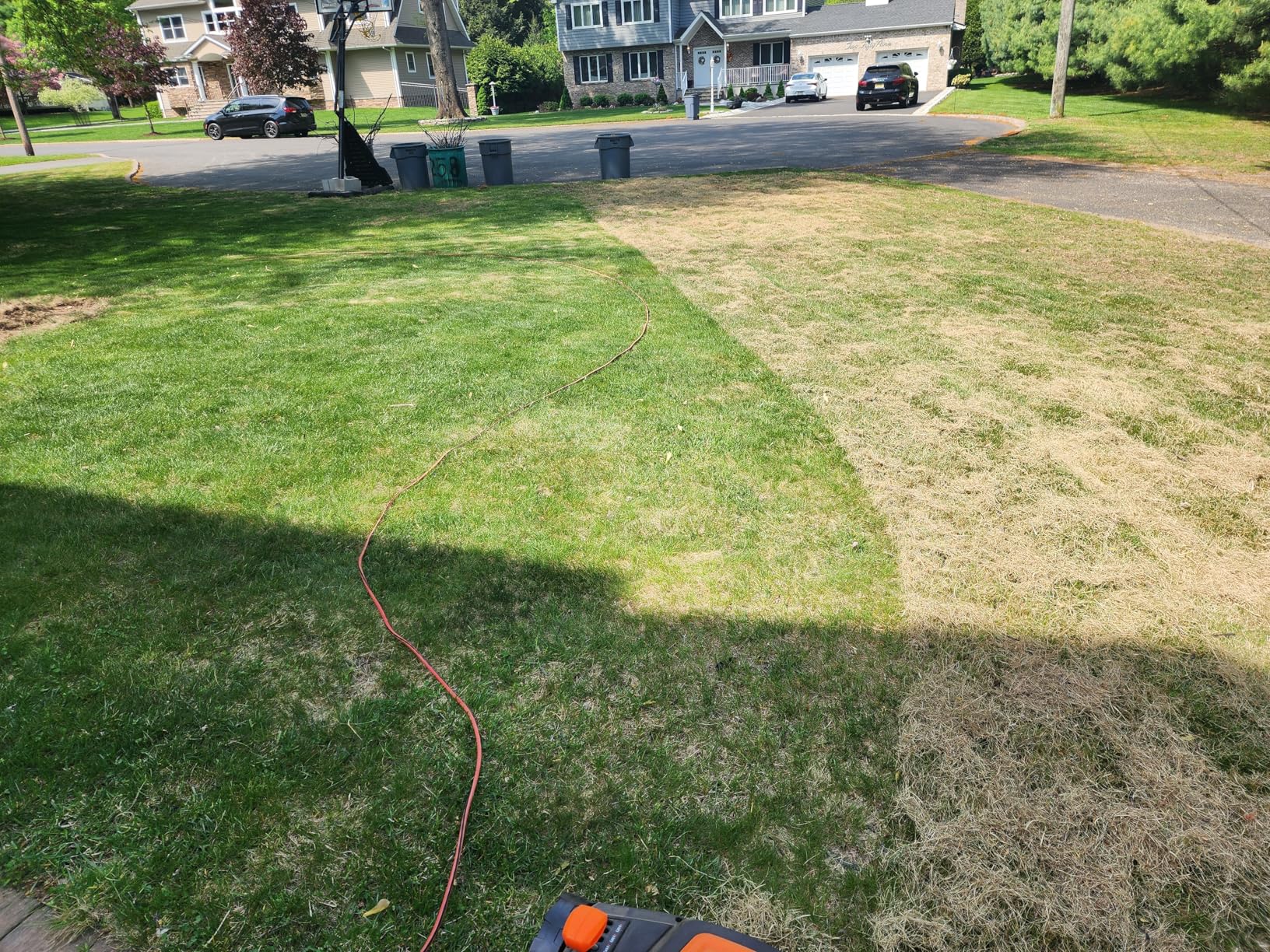 WEN 15-Inch 13-Amp 2-in-1 Electric Dethatcher and Scarifier with 12-Gallon Collection Bag (DT1315) customer photo 1