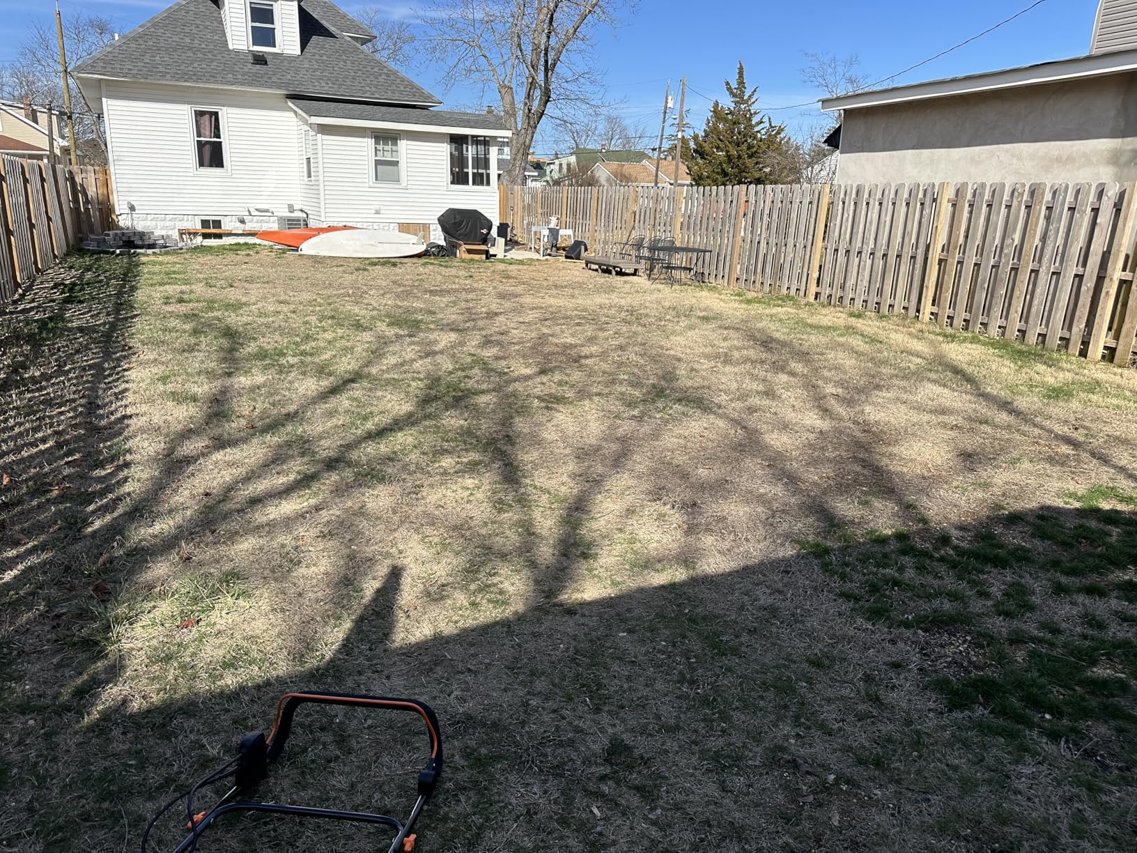 WEN 15-Inch 13-Amp 2-in-1 Electric Dethatcher and Scarifier with 12-Gallon Collection Bag (DT1315) customer photo 2