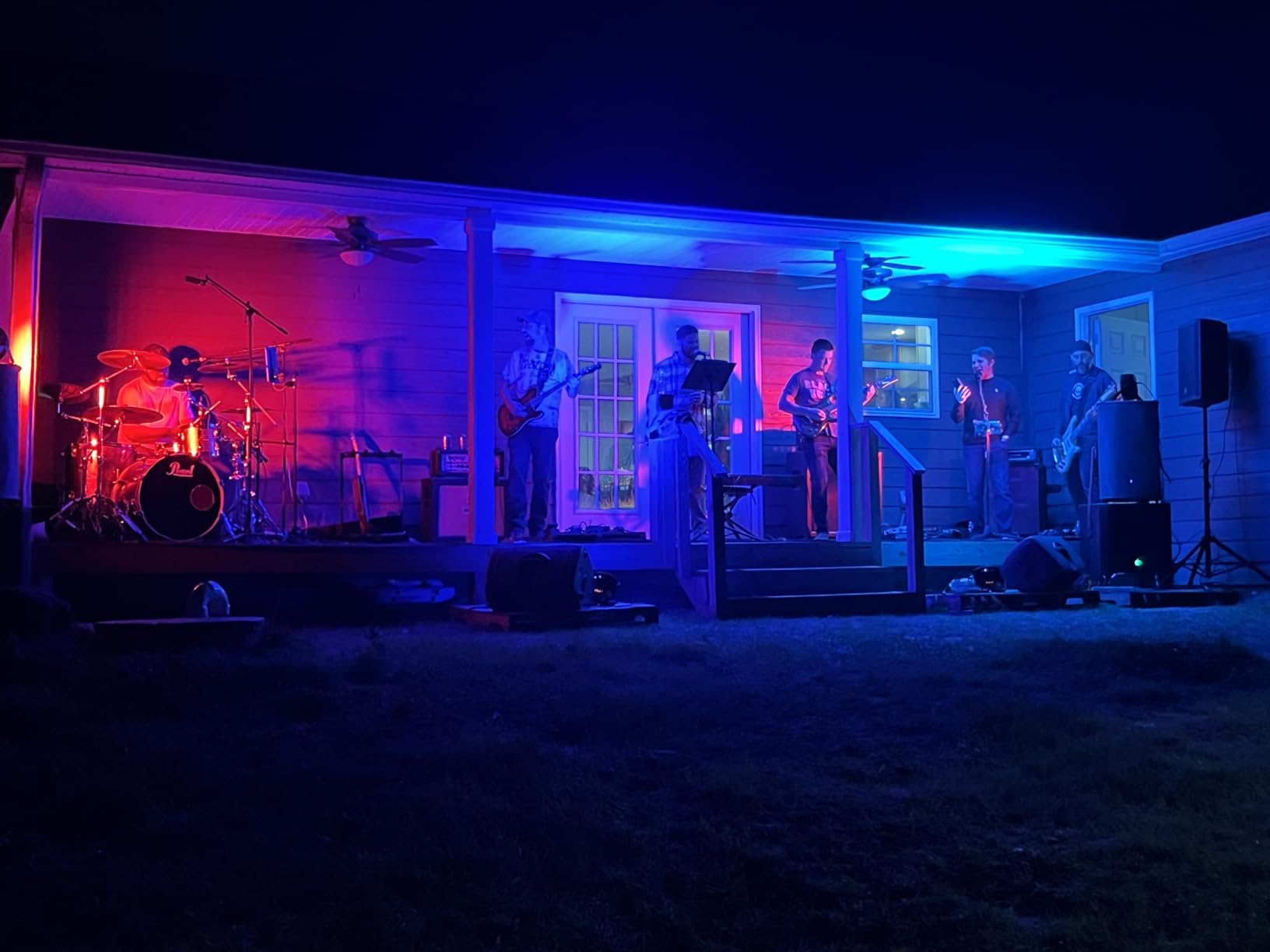 U'King Par Lights 18LED Stage Lights, RGBW 4in1 216W Uplight Stage Lighting Effect by DMX and Sound Activated Control Wash Light for Wedding Parties Church Club DJ Live Show customer photo 1