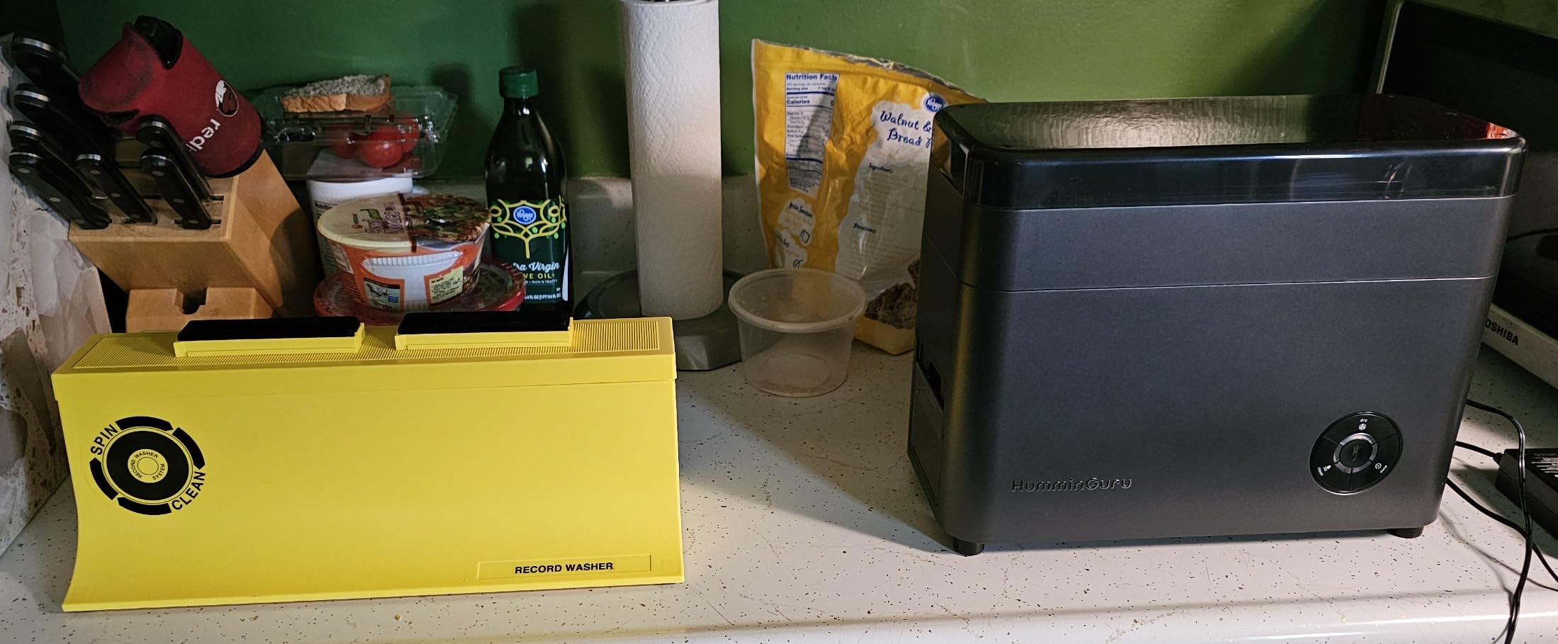 HumminGuru Ultrasonic Vinyl Record Cleaner- 40kHz Ultrasonic Vinyl Record Cleaning Machine with Auto Drying, Vinyl Record Cleaner Kit with Filters, 1Y Warranty (HG01 7/10/12 Inch) customer photo 1